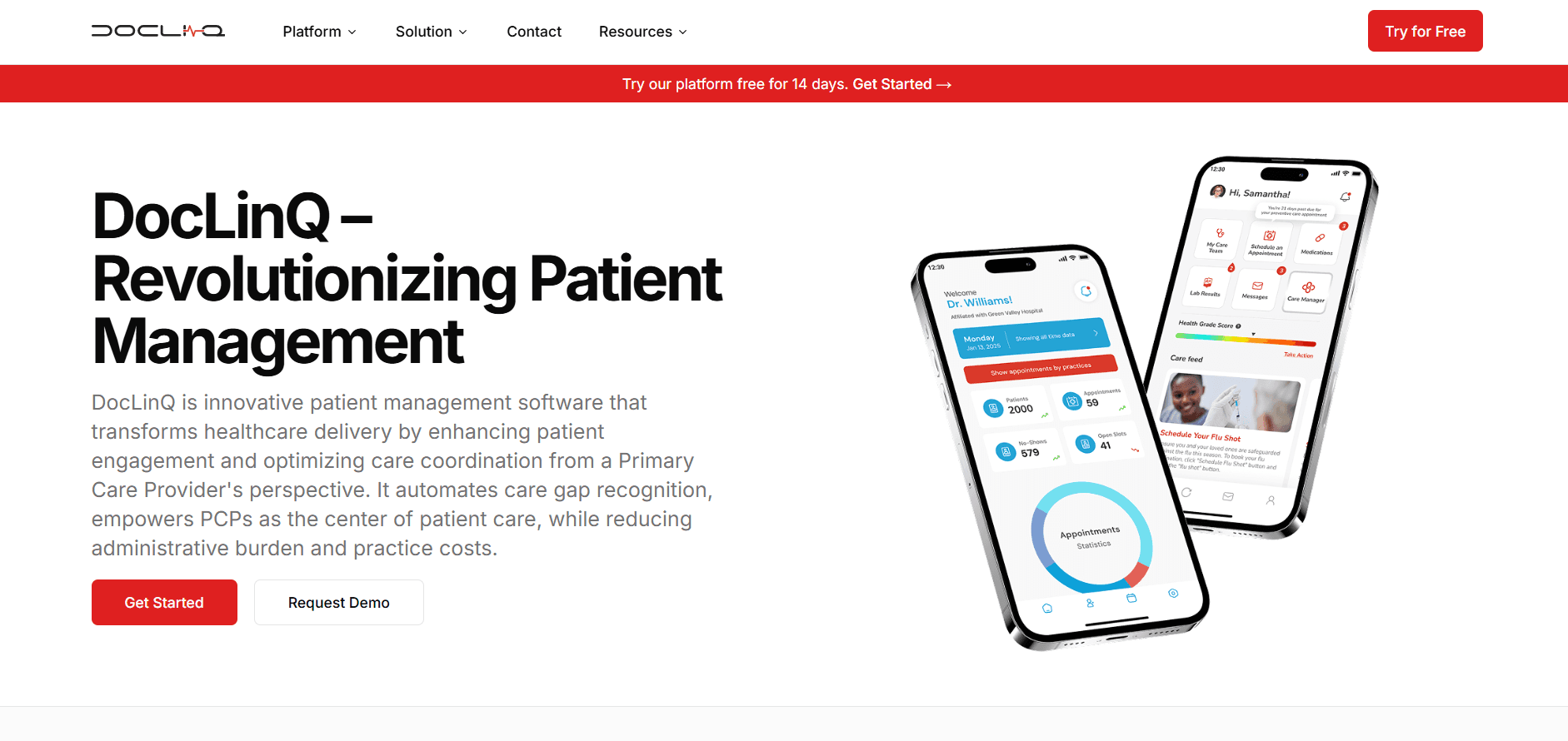 AI-Powered TheDocLinQ Healthcare Platform
